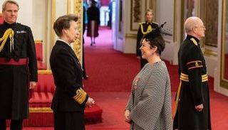 أوليفيا كولمان أثناء تكريمها