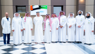 الشيخ عبدالله بن زايد آل نهيان خلال زيارته لجامعة الملك فيصل