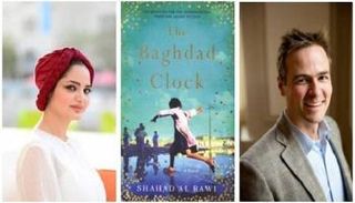 الروائية العراقية شهد الراوي ومترجم الرواية لوك ليفجرين