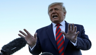 الرئيس الأمريكي دونالد ترامب