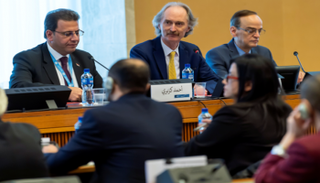 اجتماع اللجنة الدستورية السورية بالأمم المتحدة