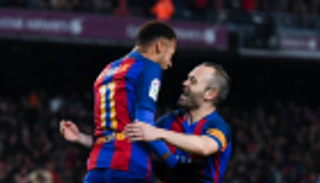 إنييستا يؤكد صعوبة عودة مورينيو ونيمار لبرشلونة