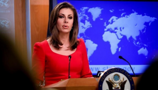 مورجان أورتاجوس المتحدثة باسم الخارجية الأمريكية