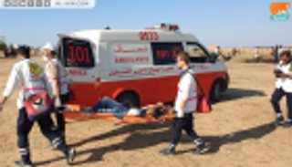 96 إصابة برصاص الاحتلال في جمعة "إسقاط وعد بلفور" بغزة