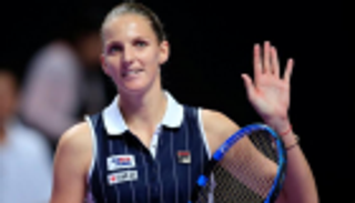 قطار بليسكوفا يصطدم ببارتي في البطولة الختامية لتنس السيدات