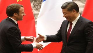 الرئيسان الفرنسي والصيني - أرشيفية