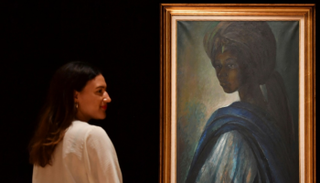 لوحة "توتو" للرسام النيجيري بن إنوونوو