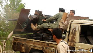 عناصر تابعة للجيش الوطني الليبي