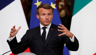الرئيس الفرنسي إيمانويل ماكرون