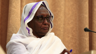 وزيرة خارجية السودان أسماء محمد عبدالله