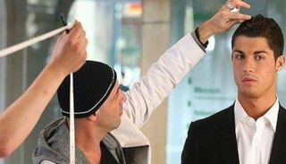 مصفف شعر رونالدو 