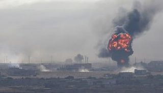 قصف تركي عنيف لأحد المواقع السورية - أرشيفية