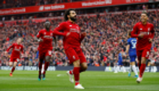 صاروخية صلاح تنافس هدفين لمانشستر سيتي على جائزة الأفضل بالموسم