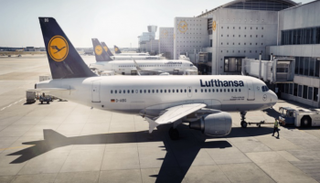 طائرات تابعة لشركة لوفتهانزا الألمانية