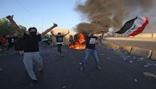 استمرار مظاهرات العراقيين رفضا للنفوذ الإيراني ببلادهم