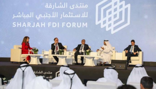 إحدى فعاليات الدورة الماضية من منتدى الشارقة للاستثمار الأجنبي
