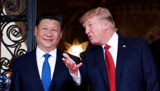 الرئيس الأمريكي ونظيره الصيني 