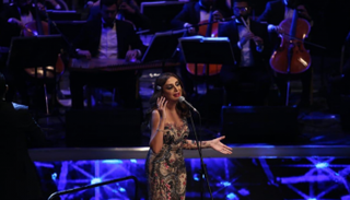 الفنانة أنغام