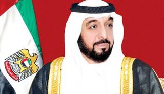 الشيخ خليفة بن زايد آل نهيان رئيس دولة الإمارات
