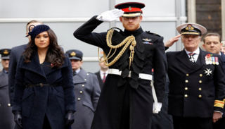 الأمير هاري وميجان يزوران نصب "وستمنستر آبي" التذكاري