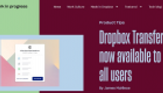 دروب بوكس.. خدمة التخزين السحابي تطلق وظيفة Transfer الجديدة