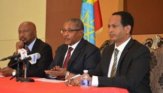 مؤتمر صحفي لوزيري الخارجية والمياه بإثيوبيا
