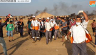 69 إصابة في قمع الاحتلال مظاهرات العودة شرقي غزة