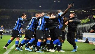 فرحة إنتر ميلان 