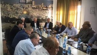 اجتماعات قيادات حركة فتح الفلسطينية