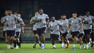 جانب من تدريبات المنتخب