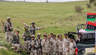 جنود تابعون للجيش الوطني الليبي - أرشيفية