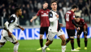 يوفنتوس يصعق ميلان بهدف ديبالا في الدوري الإيطالي