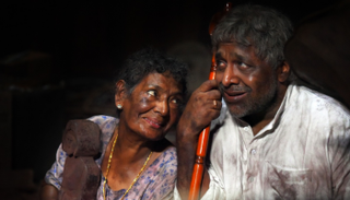 مشهد من الفيلم الهندي "رودرام 2018" 