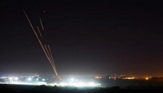 رشقات صاروخية من قطاع غزة - أرشيفية