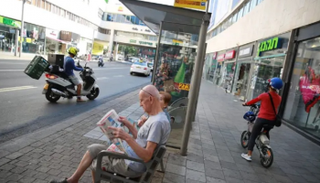 شوارع مدينة تل أبيب شبه خالية