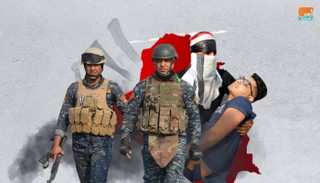 ضباط بشرطة كربلاء يؤيدون الاحتجاجات العراقية