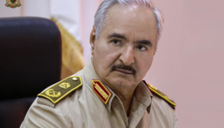 المشير خليفة حفتر قائد الجيش الوطني الليبي