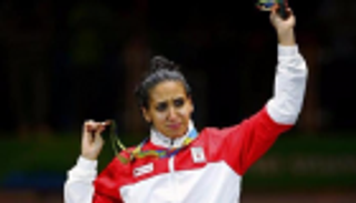 أبطال العرب فوق منصة المتحدثين بمؤتمر الإبداع الرياضي