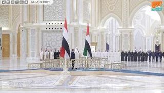 الشيخ محمد بن زايد والرئيس المصري عبدالفتاح السيسي