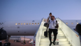 وصول بعثة الأرجنتين إلى الرياض استعدادا لمواجهة البرازيل