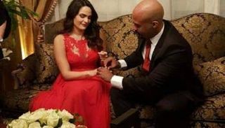 الممثل المصري الراحل هيثم أحمد زكي وخطيبته