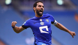 ياسر القحطاني لاعب الهلال السعودي السابق