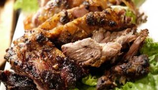 اللحم المشوي في الفرن