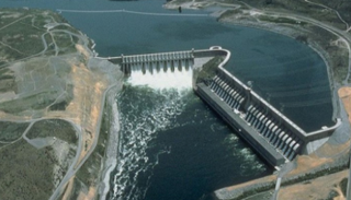 مخطط لسد النهضة الإثيوبي 