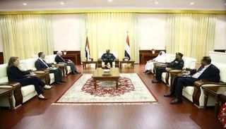 لقاء البرهان بالمبعوث الأمريكي الخاص إلى السودان - سونا