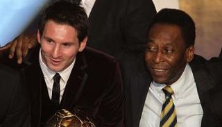 ميسي وبيليه