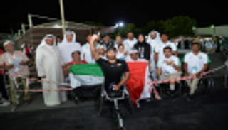 القايد يمنح الإمارات ذهبية في ختام "ألعاب القوى لأصحاب الهمم"