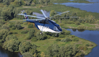 روسيا تعرض أحدث طائراتها المروحية في معرض دبي للطيران