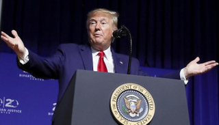 الرئيس الأمريكي دونالد ترامب