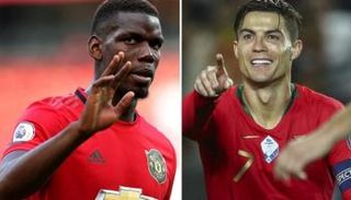 بول بوجبا وكريستيانو رونالدو